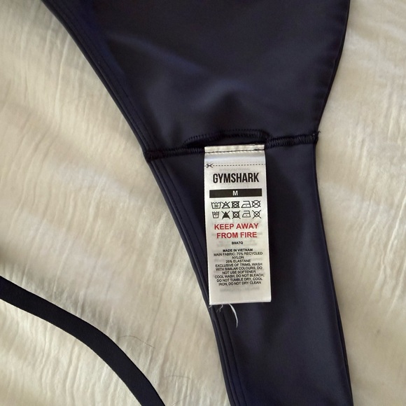 Gymshark Elevate Sports Bra - Heavy Blue - Picture 3 of 5